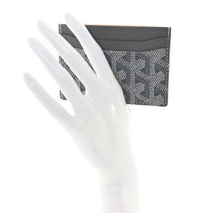 Goyard Goyardine Saint Sulpice Card Holder Grey 2 of 7