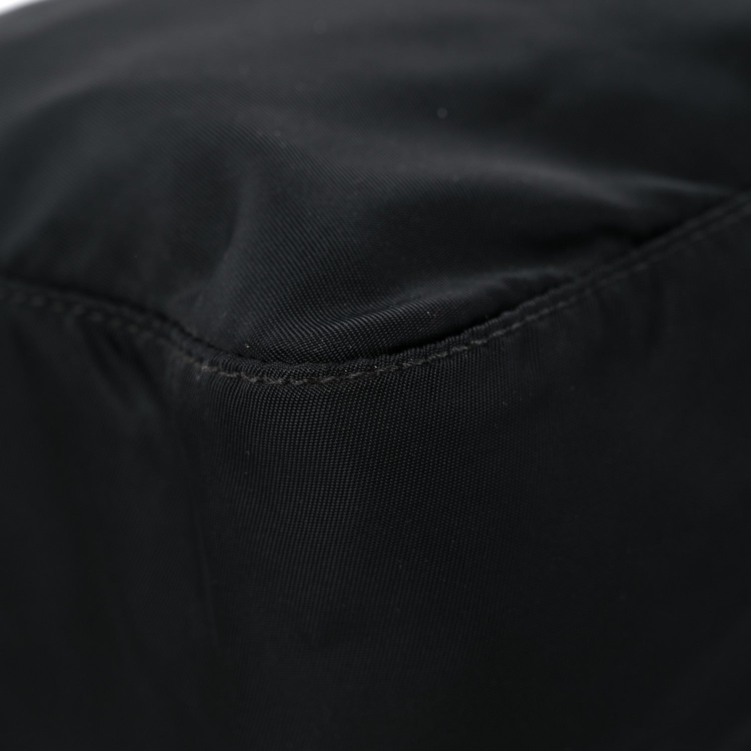 Prada Tessuto Nylon Saffiano Small Vela Messenger Black 10 of 16
