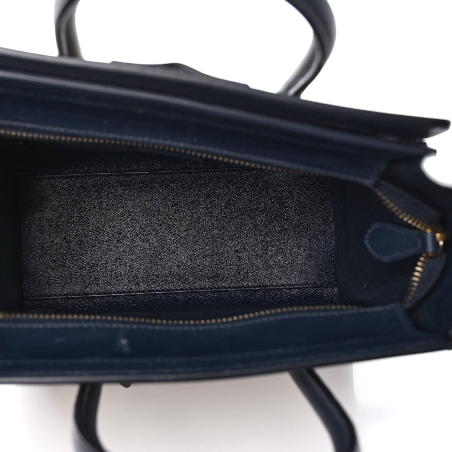 Celine Goatskin Smooth Calfskin Nano Tri-Color Luggage Firefly 5 of 9