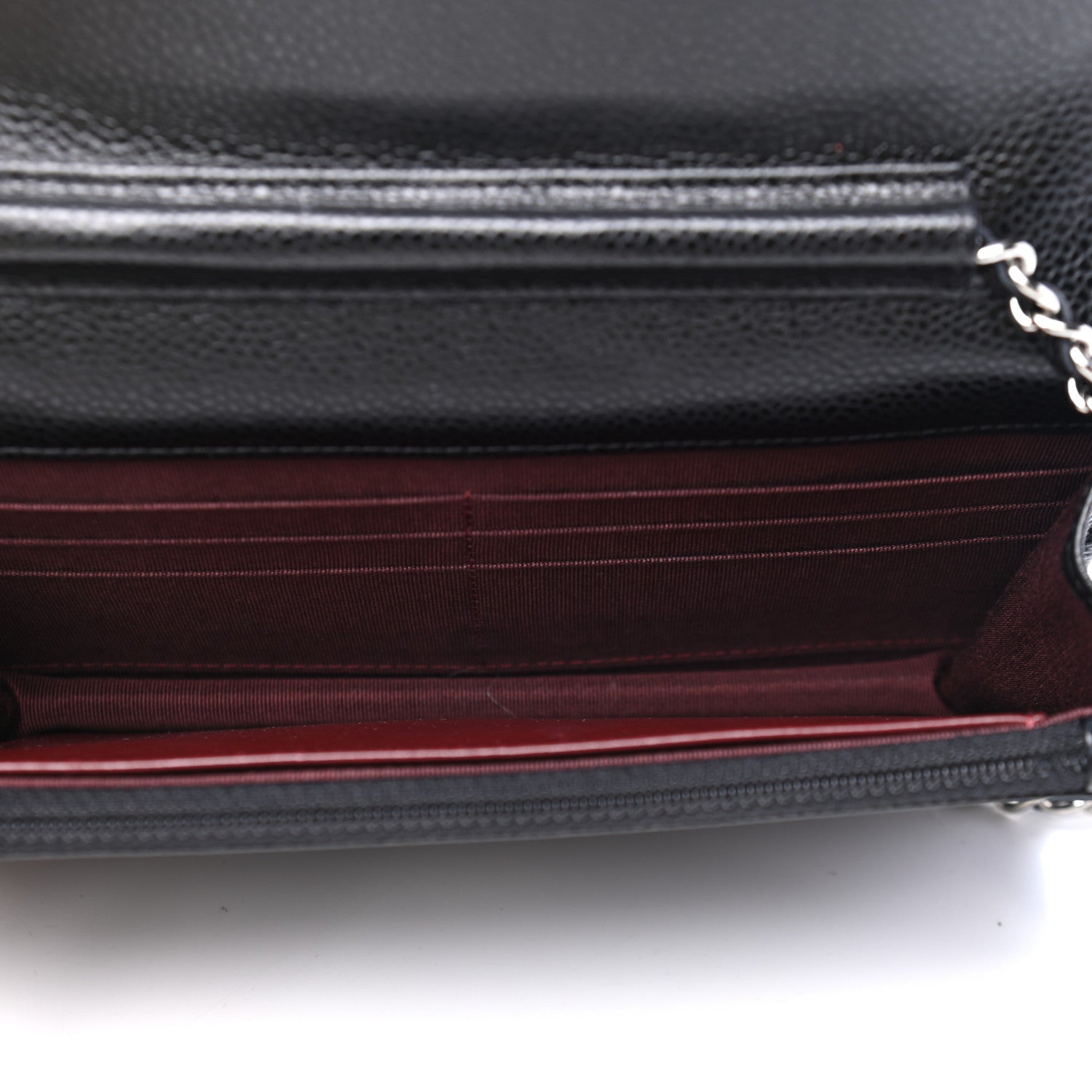 Chanel Caviar Quilted Wallet On Chain WOC Black 4 of 6