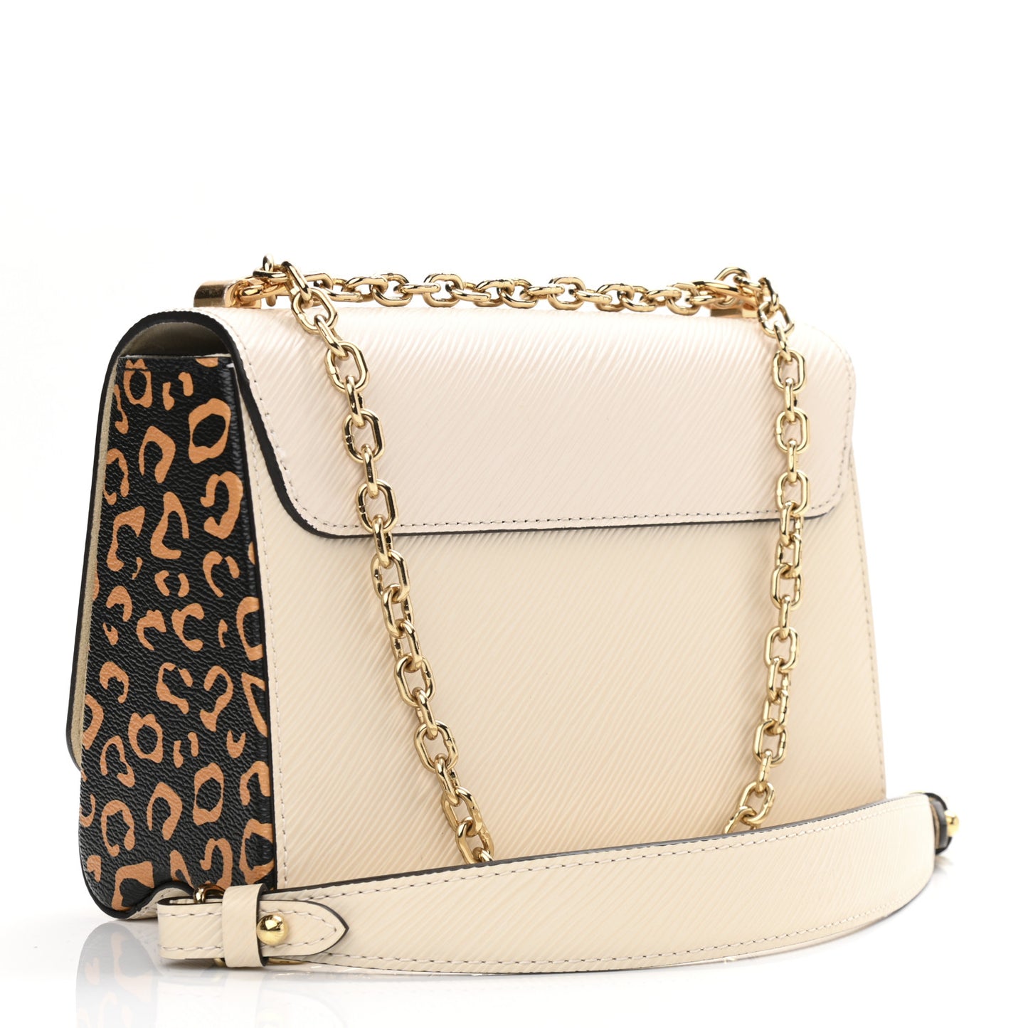 Epi Giant Jungle Twist Shoulder Bag MM Quartz
