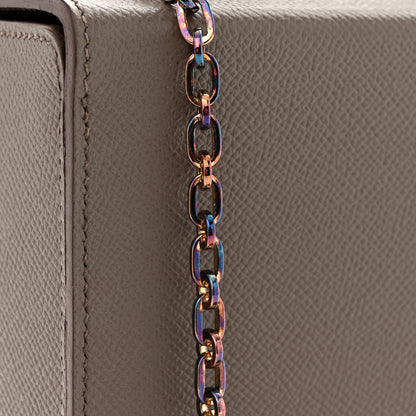 Hermes Epsom Cinhetic Boxy Top Handle Bag Etain 14 of 15