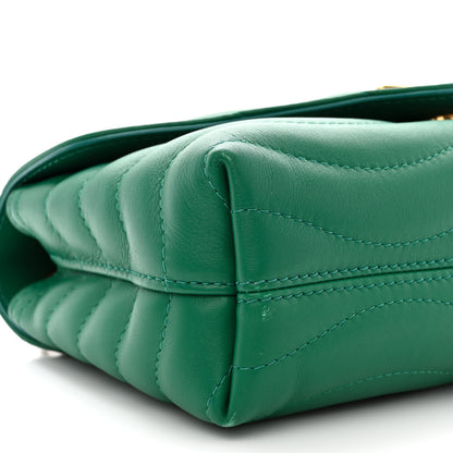 Louis Vuitton Calfskin New Wave Chain Bag MM NM Emerald 8 of 13