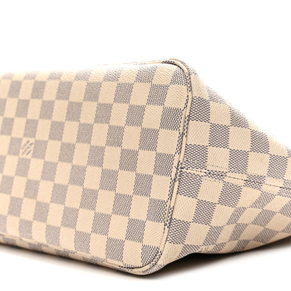 Louis Vuitton Damier Azur Neo Neverfull MM Rose Ballerine 10 of 15