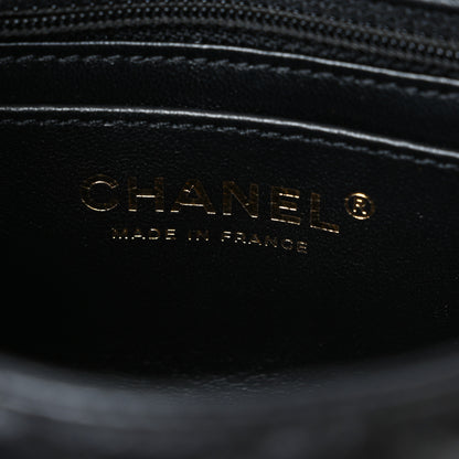 Chanel Lambskin Enamel Quilted Mini Coco Hearts Square Flap Black 6 of 10