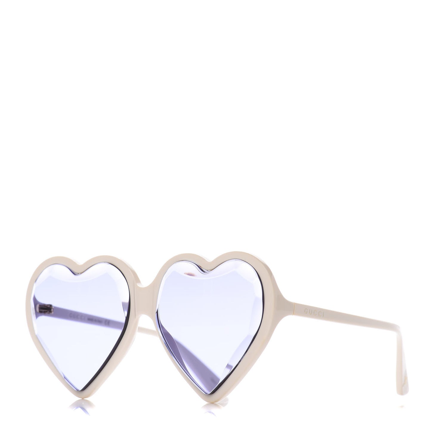 Hollywood Forever Heart Sunglasses GG0360S White