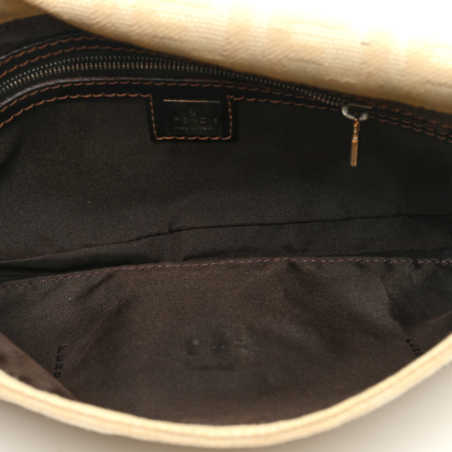 Fendi Zucca Baguette Beige 5 of 8