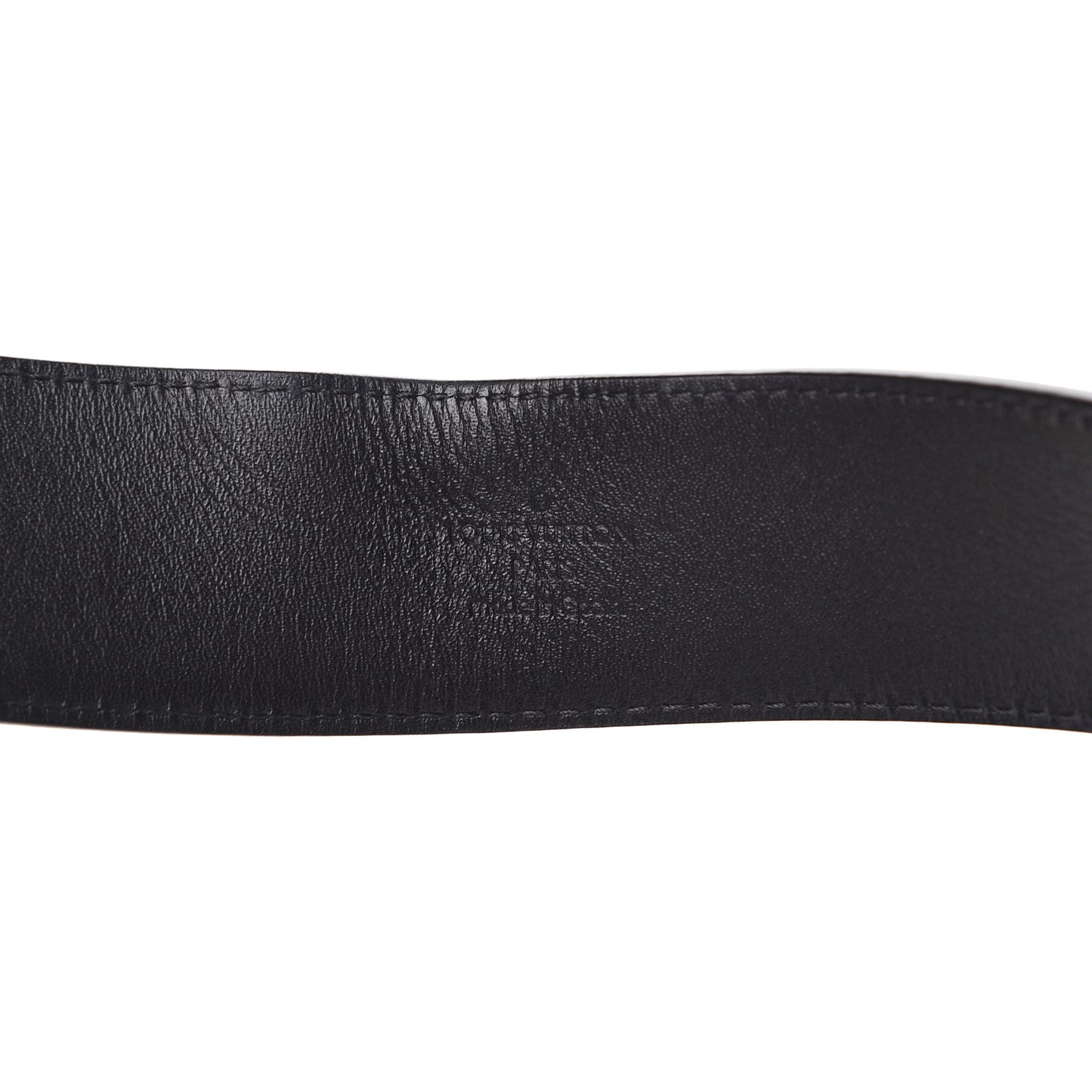 Damier Graphite 40mm LV Initiales Belt 90 36