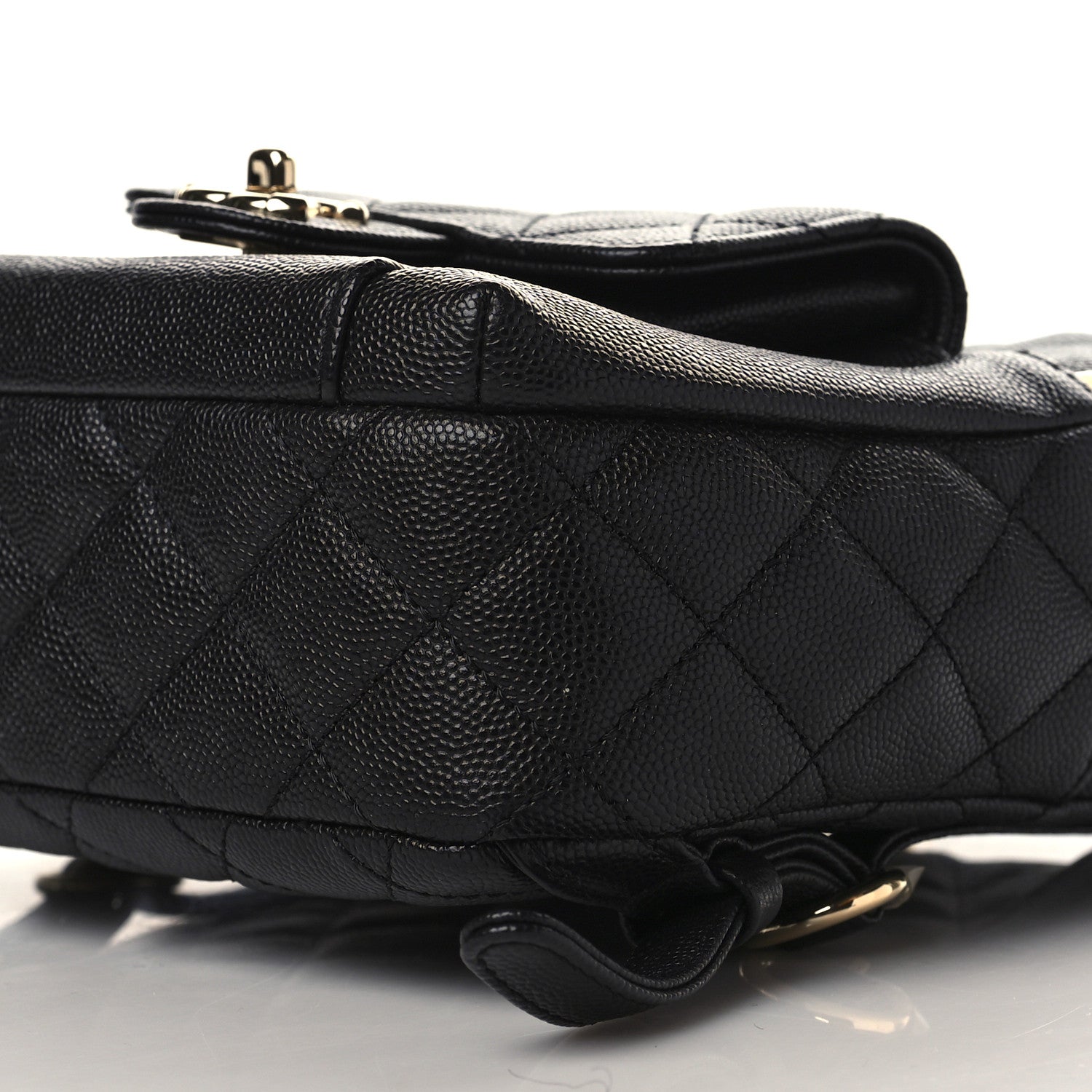 Chanel Caviar Quilted Small CC Day Backpack Black 9 of 9