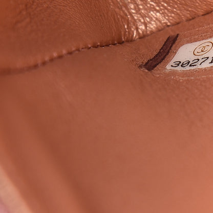 Chanel Metallic Lambskin Quilted Ombre Mini Rectangular Flap Pink 7 of 10