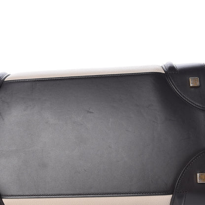 Celine Drummed Calfskin Nubuck Mini Tri-Color Luggage Chalk 11 of 11