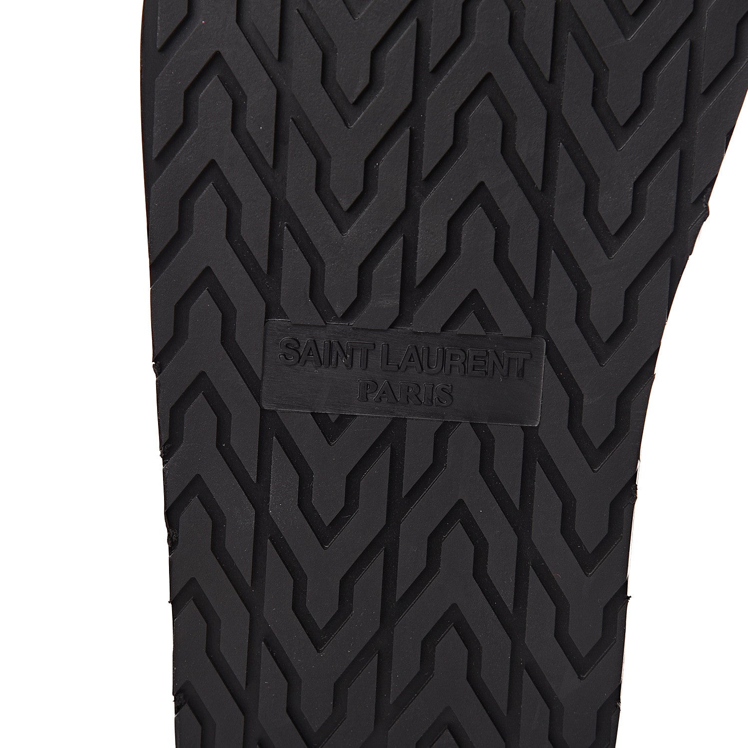 Saint Laurent Calfskin Monogram Jimmy Joan Slide Sandals 37 New Papaya 7 of 9