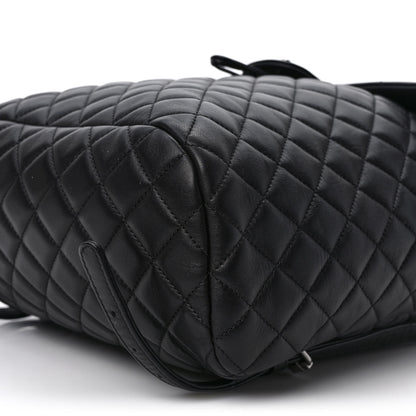 Chanel Lambskin Quilted Large Urban Spirit Backpack Black 8 of 8