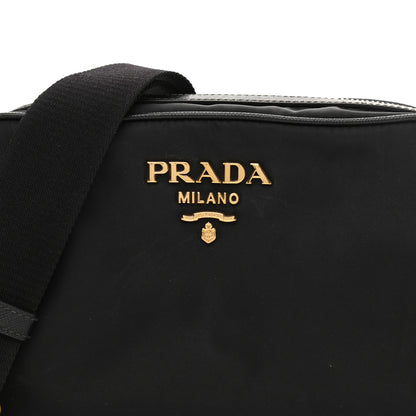 Prada Tessuto Nylon Soft Calf Camera Bag Black 8 of 11