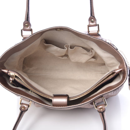 Gucci Metallic Microguccissima Medium Sukey Top Handle Tote Light Pink 5 of 11