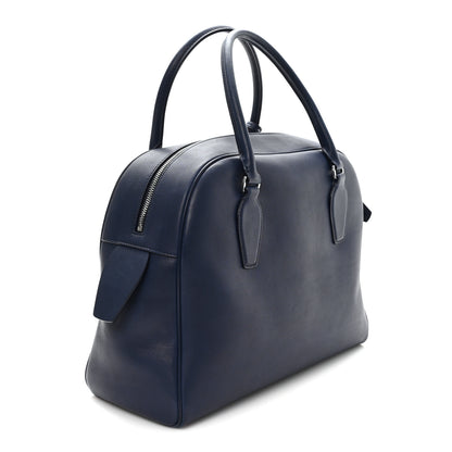 The Row Polished Saddle Calfskin India 12 Blue Nights 3 of 10