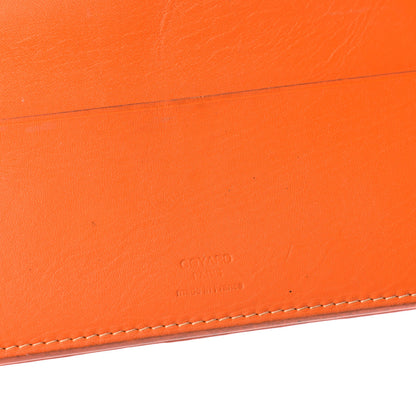 Goyard Goyardine Richelieu Wallet Orange 6 of 7