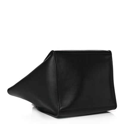 Celine Supple Grained Calfskin Small Long Strap Big Bag Black 4 of 11