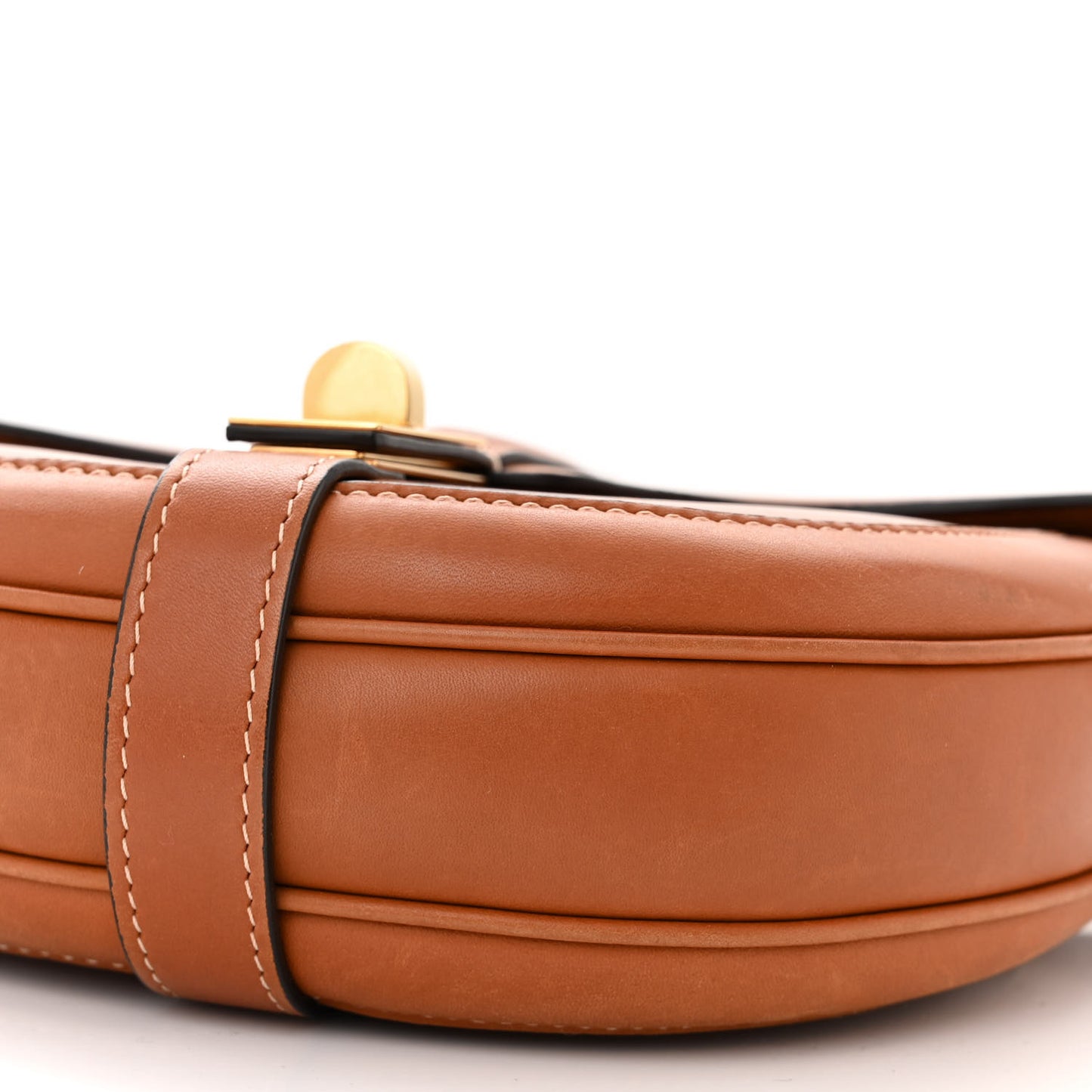 Natural Calfskin Besace Small 16 Tan