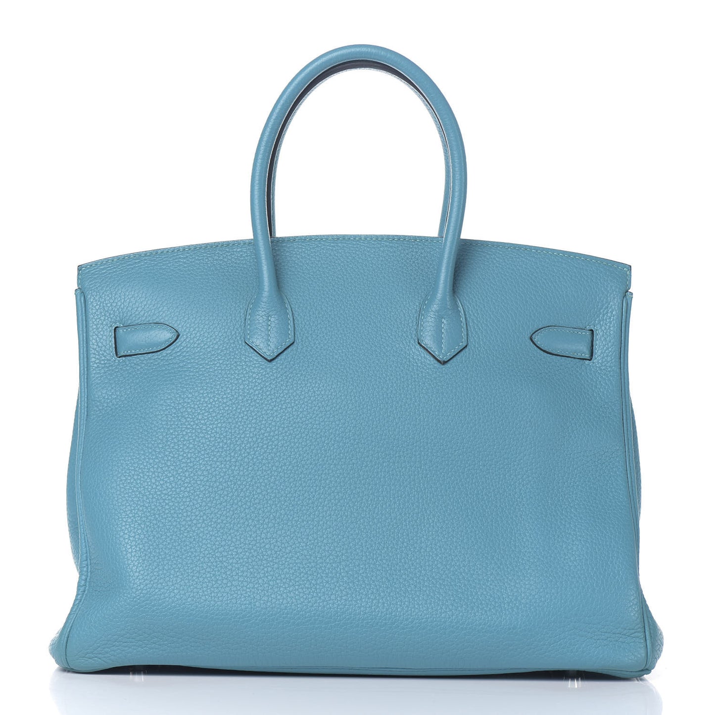 Taurillon Clemence Birkin 35 Turquoise
