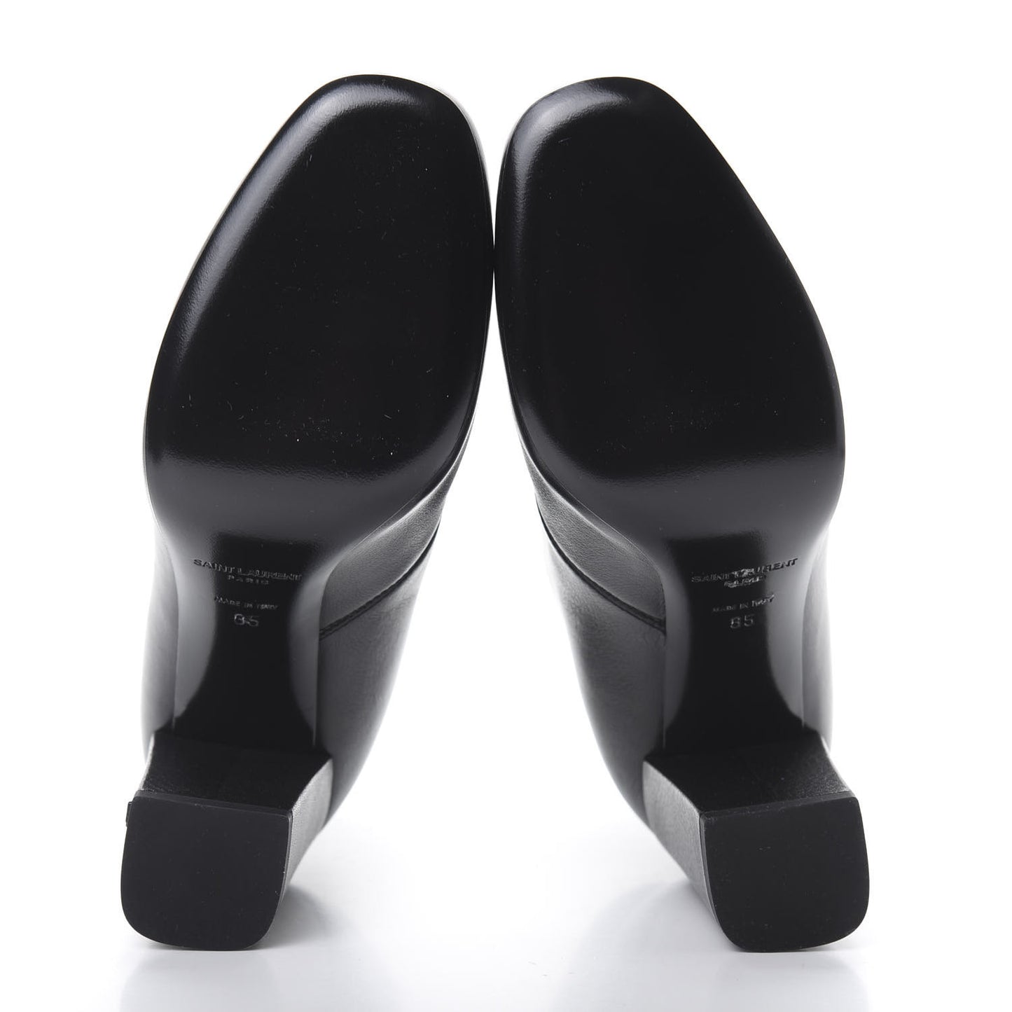Calfskin Ankle Boots 35 Black