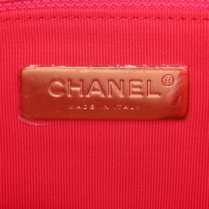 Chanel Lambskin Quilted Chanel 19 Hobo Pink 6 of 10