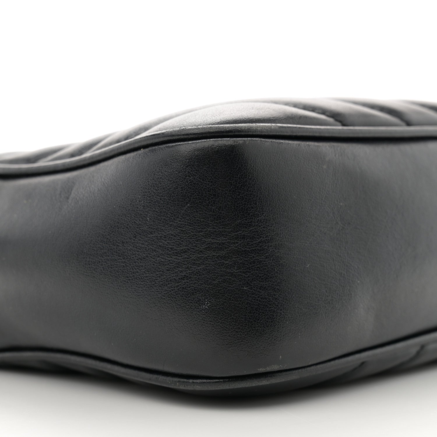 Saint Laurent Calfskin Matelasse Monogram Lou Camera Bag Black 9 of 15