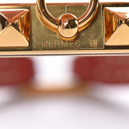 Hermes Swift Micro Rivale Bracelet S Sanguine 4 of 7