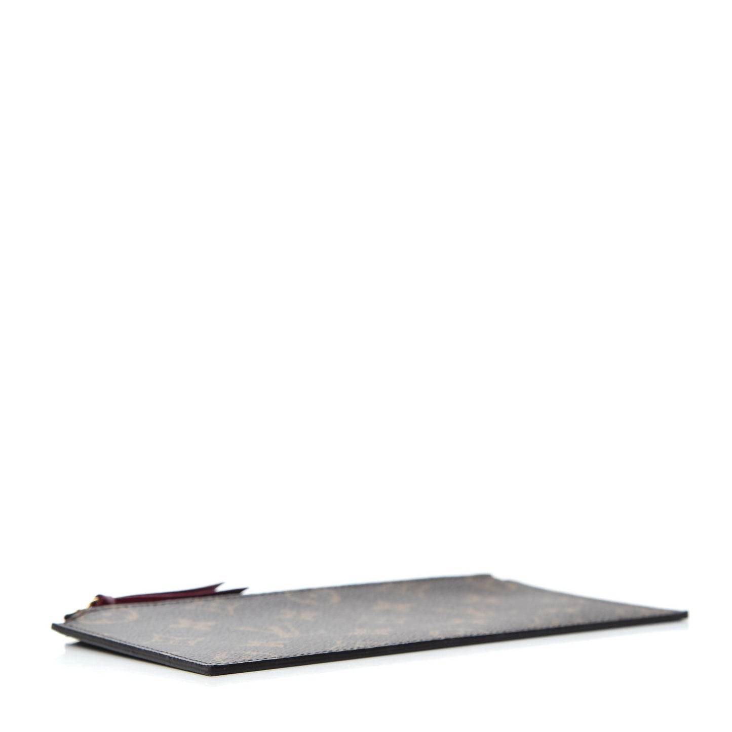 Monogram Felicie Chain Wallet Zippered Insert Fuchsia
