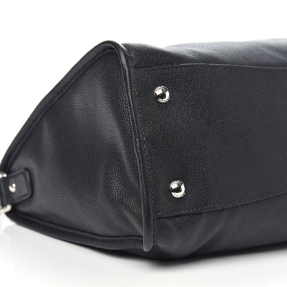 Prada Vitello Phenix Shopping Satchel Black 8 of 9