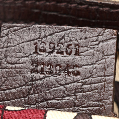 Gucci Monogram Small Jolicoeur Tote Dark Brown 7 of 13