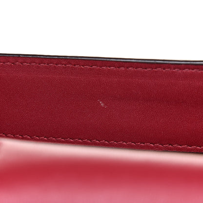 MCM Grained Calfskin Large Milla Convertible Backpack Ruby Red 10 of 11
