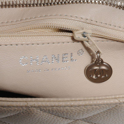 Chanel Caviar Quilted Medallion Tote Light Beige 6 of 7