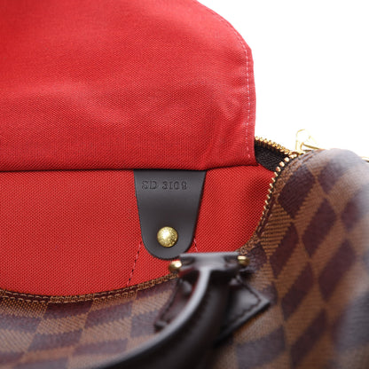 Louis Vuitton Damier Ebene Speedy Bandouliere 25 6 of 12