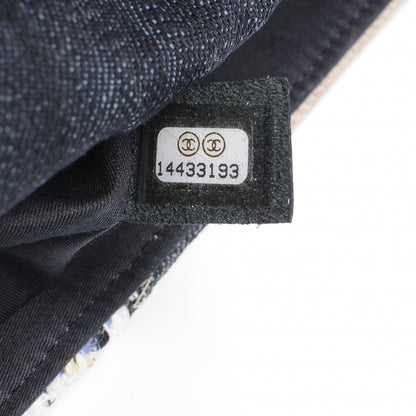 Chanel Patchwork Jumbo Flap Yellow Multicolor 8 of 9
