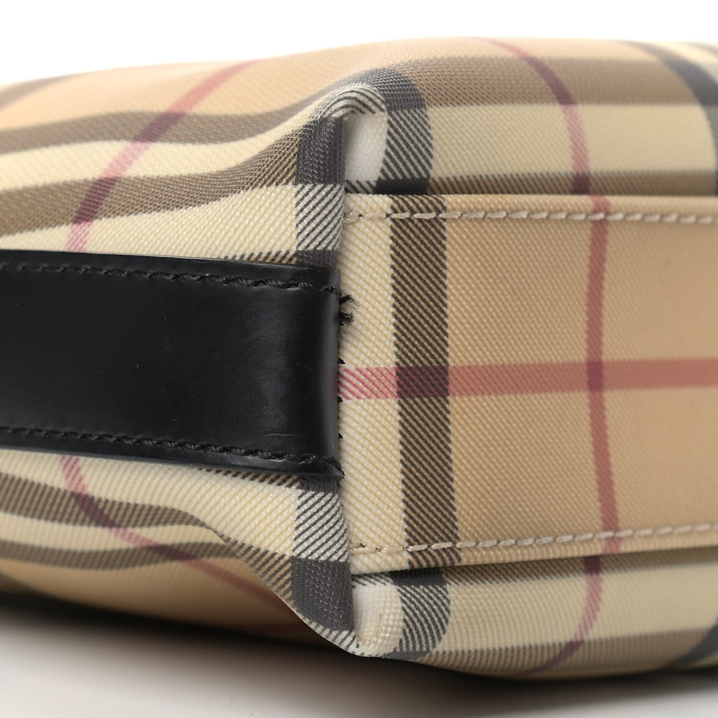 Vintage Check Shoulder Bag Black