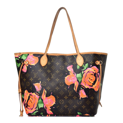 Louis Vuitton Monogram Roses Neverfull MM 1 of 9