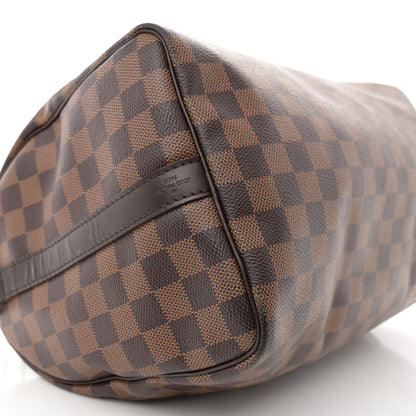 Louis Vuitton Damier Ebene Speedy Bandouliere 30 9 of 13