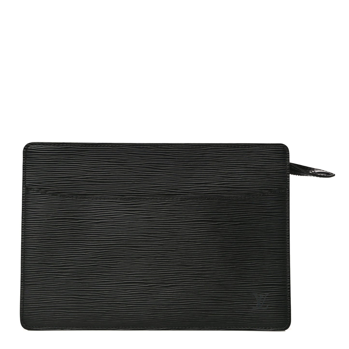 Epi Pochette Homme Clutch Black