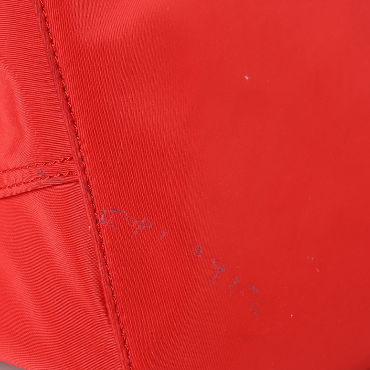 Nylon Tote Bag Red
