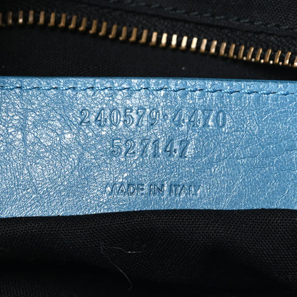 Balenciaga Agneau Classic Hardware Town Bleu Indigo 8 of 12