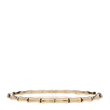 Gucci 18K Yellow Gold Small Bamboo Spring Bracelet 18 3 of 5