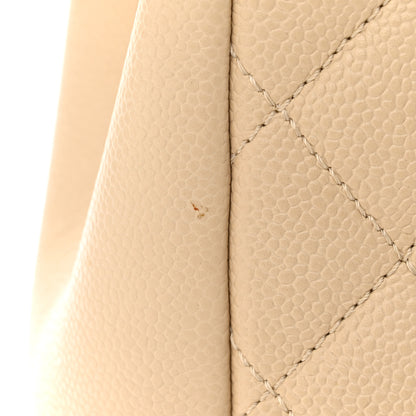 Chanel Caviar Quilted Grand Shopping Tote GST Beige Clair 11 of 11