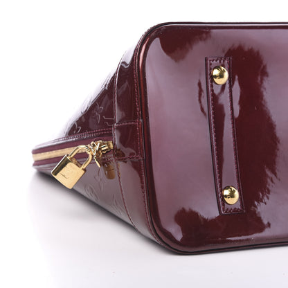 Louis Vuitton Vernis Alma GM Rouge Fauviste 8 of 10
