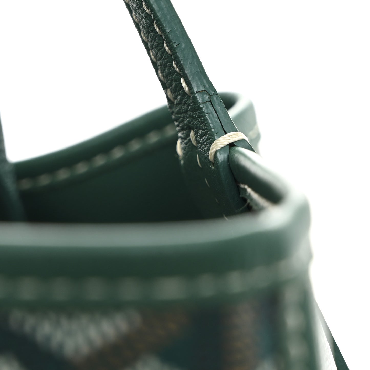 Goyardine Reversible Mini Anjou Green