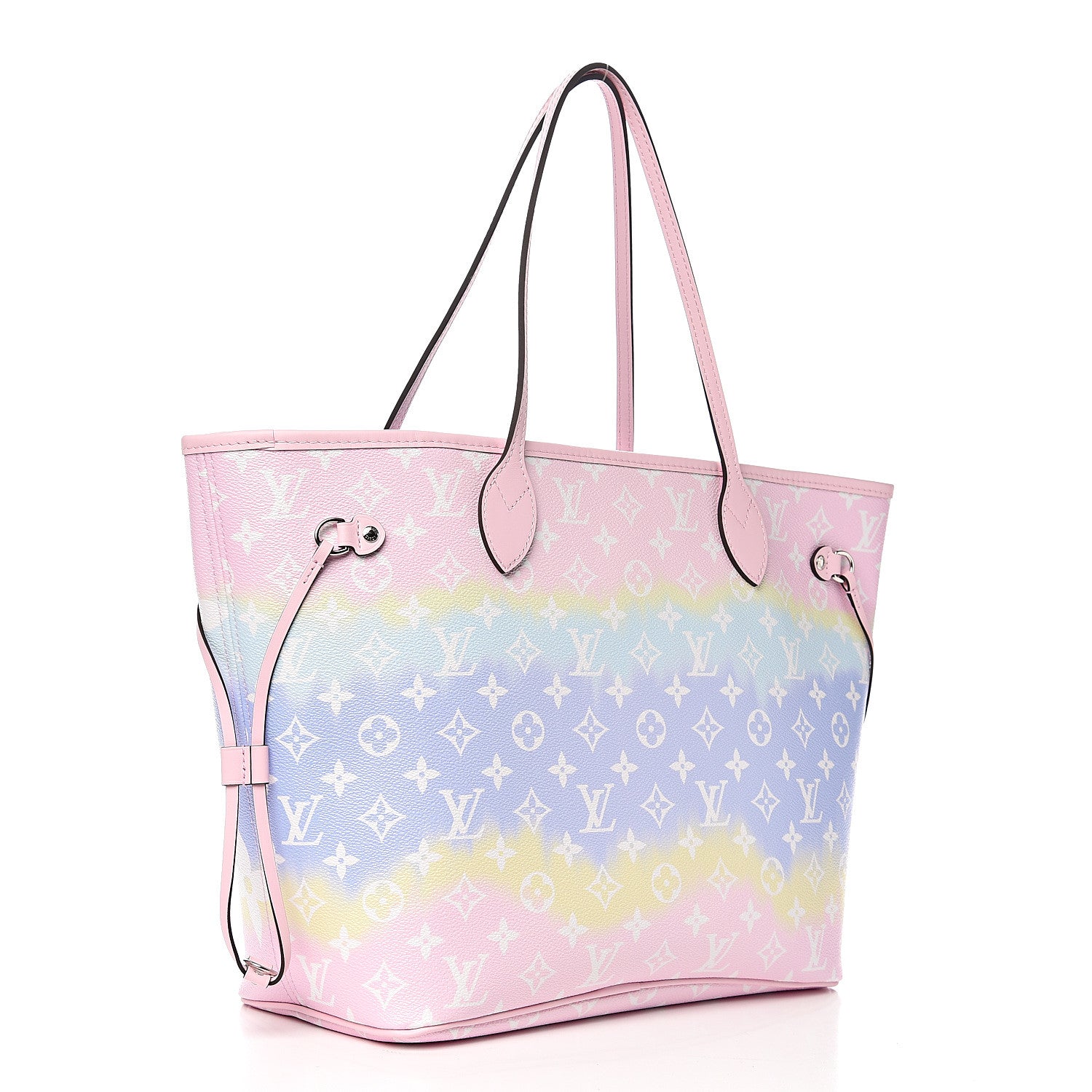 Louis Vuitton Monogram Escale Neverfull MM Pastel 2 of 10