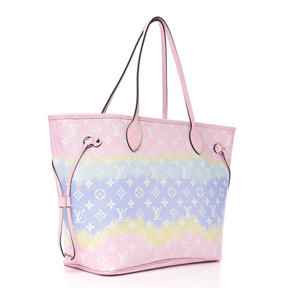 Louis Vuitton Monogram Escale Neverfull MM Pastel 2 of 10