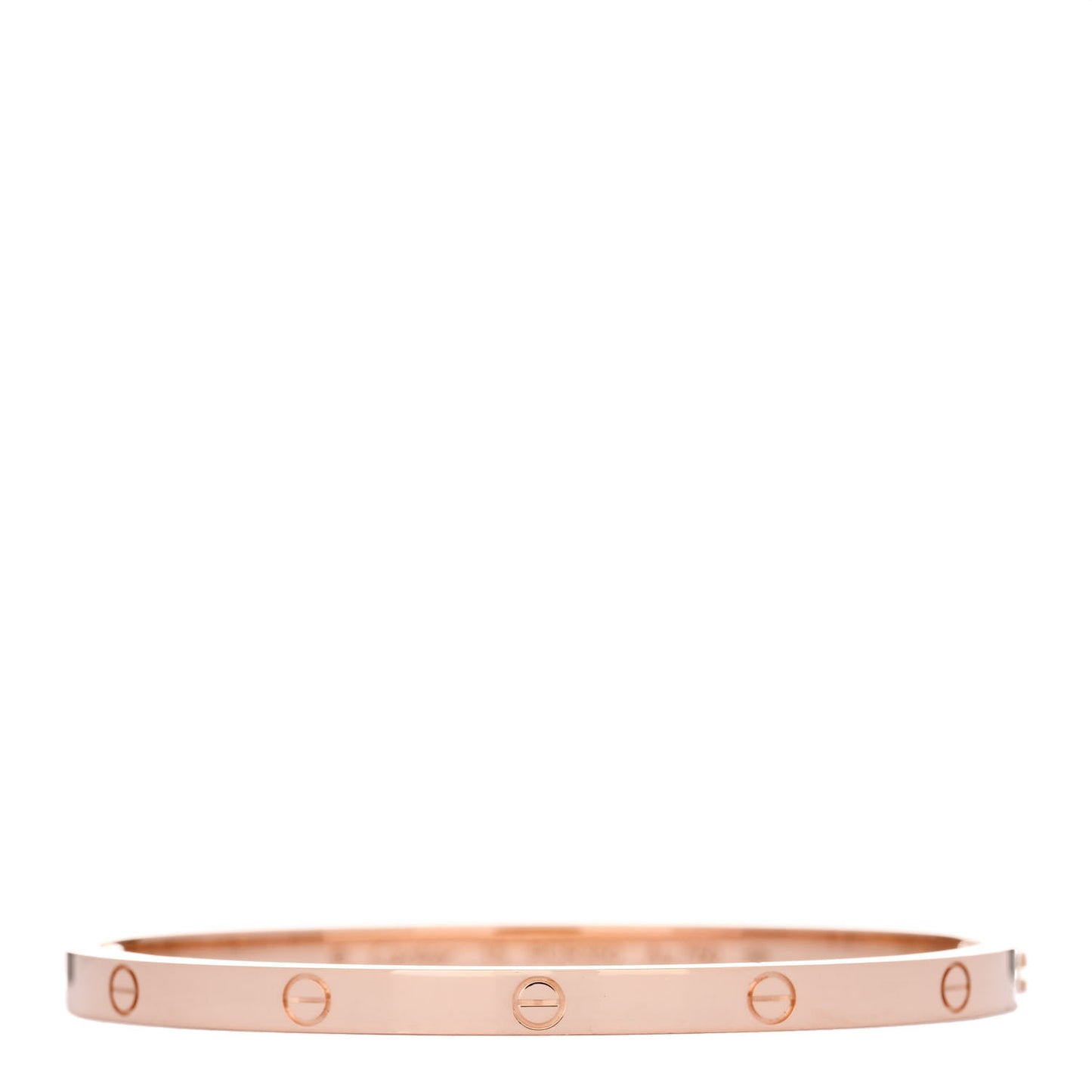 18K Pink Gold Small LOVE Bracelet 15
