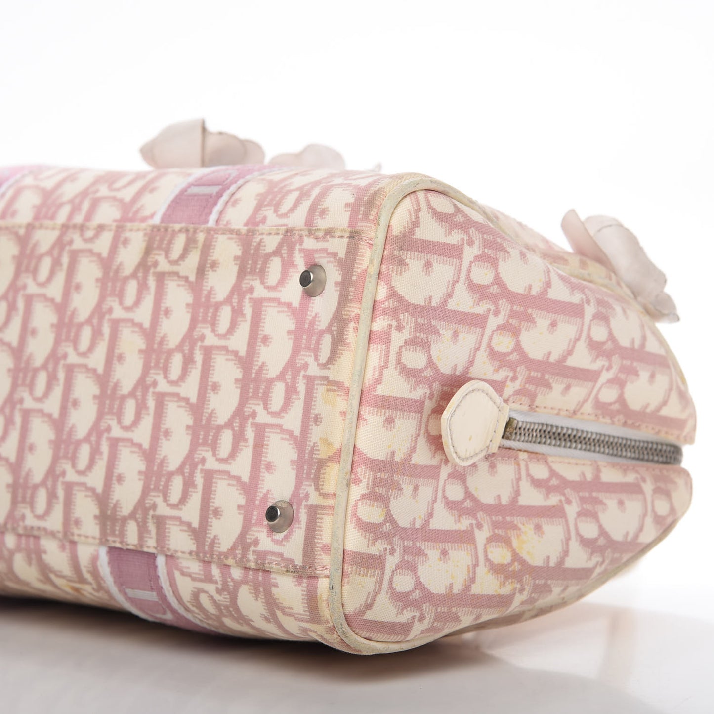 Monogram Girly Boston Pink