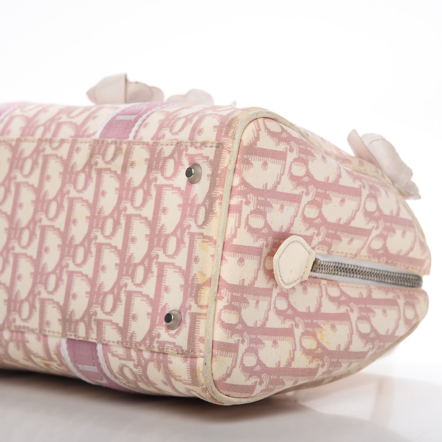 Christian Dior Monogram Girly Boston Pink 7 of 15